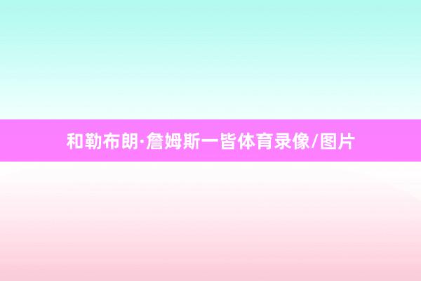 和勒布朗·詹姆斯一皆体育录像/图片