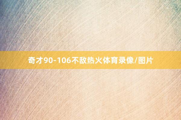 奇才90-106不敌热火体育录像/图片