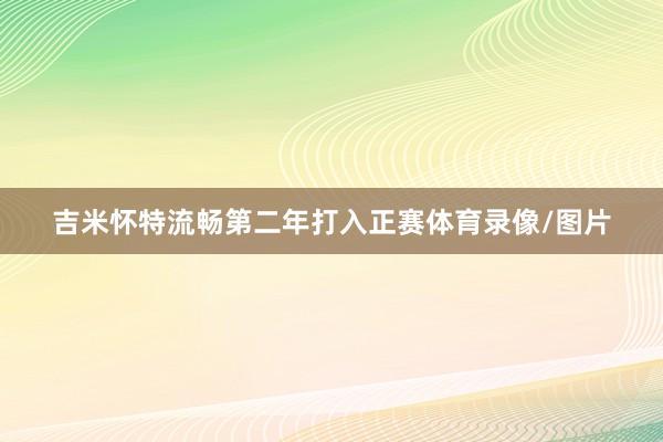 吉米怀特流畅第二年打入正赛体育录像/图片