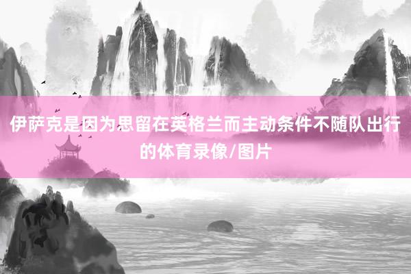 伊萨克是因为思留在英格兰而主动条件不随队出行的体育录像/图片