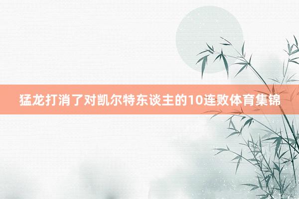 猛龙打消了对凯尔特东谈主的10连败体育集锦