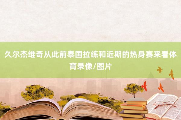 久尔杰维奇从此前泰国拉练和近期的热身赛来看体育录像/图片